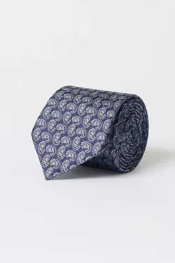 کراوات طرح‎دار سرمه ای مردانه برند Altınyıldız Classics کد 1667871612