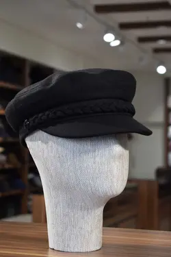 کلاه زمستانی پشمی کاپیتان مشکی برند Göksu Şapka کد 1667949905