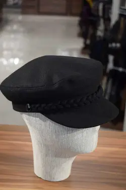 کلاه زمستانی پشمی کاپیتان مشکی برند Göksu Şapka کد 1667949905