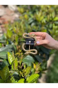 کمربند سگکدار پوست ماری زنانه برند Fiori کد 1667946606