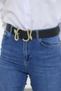 کمربند سگکدار پوست ماری زنانه برند Fiori کد 1667946606