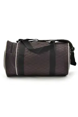 کیف دوشی ساک ورزشی استوانه مدل فیتنس زرشکی برند GreandBags کد 1668106855