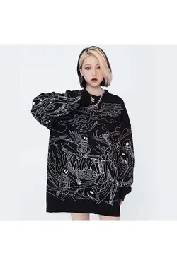 پلیور گشاد سراسر برند İYİ MODA کد 1668278828