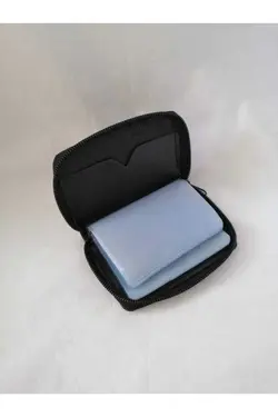 کیف پول کوچک جا کارتی مشکی مردانه برند UçarıTrendler کد 1668528426