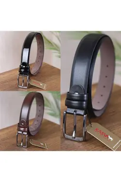 کمربند کلاسیک مصنوعی 3عدد 3.5cm برند KASVA DERİ کد 1668571804