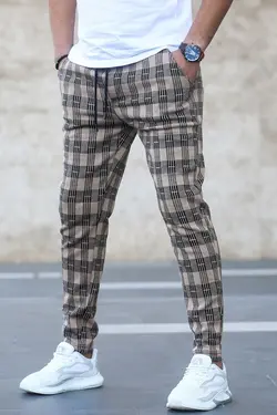 لباس راحتی طرح‎دار بژ برند Madmext کد 1646549010