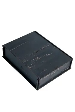 ست سوزن دکمه سرآستین پاپیون جعبه‎دار یقه چوب کادو رنگ مشکی برند BAYEFENDİ کد 1646358685