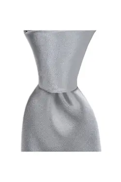 کراوات ابریشم ساتن رنگی طوسی روشن سانتی متر برند 1001 Kravat کد 1646314043
