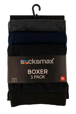 لباس زیر مردانه پنبه ای 3رنگارنگ برند SOCKSMAX کد 1646270114