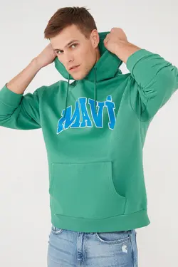 سوییشرت مردانه چاپی سبز برند Mavi کد 1645949642