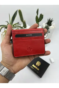 کیف پول جا کارتی کاربردی جدید چرم طراحی برند bayderi کد 1645707801