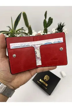 کیف پول جا کارتی کاربردی جدید چرم طراحی برند bayderi کد 1645707801