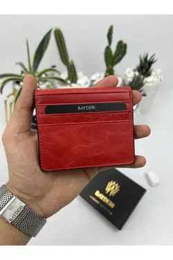 کیف پول جا کارتی کاربردی جدید چرم طراحی برند bayderi کد 1645707801
