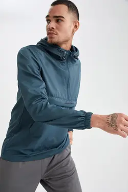 سوییشرت نوشته کلاهدار اسلیم فیت چاپی برند Defacto کد 1645547398