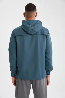 سوییشرت نوشته کلاهدار اسلیم فیت چاپی برند Defacto کد 1645547398