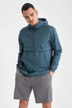 سوییشرت نوشته کلاهدار اسلیم فیت چاپی برند Defacto کد 1645547398