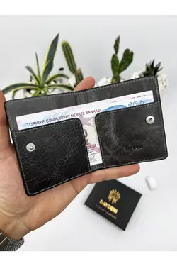 کیف پول جا کارتی کاربردی جدید چرم اصل طراحی برند bayderi کد 1645707370