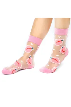 جوراب زنانه شفاف ژاپنی هلو برند Bolero کد 1645531868