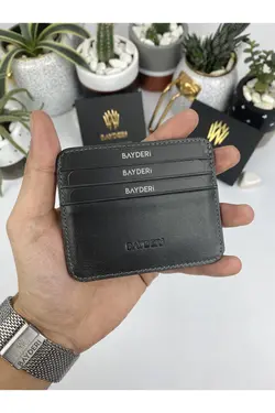 جا کارتی چرم اصل برند bayderi کد 1645537488