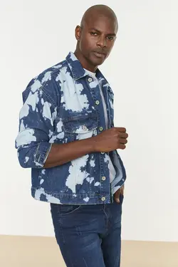 ژاکت مردانه آبی برند TRENDYOL MAN کد 1645178687