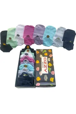 جوراب جعبه‎دار قلاب دوزی شده حیوانات دوست داشتنی زنانه 8ست برند Ozzy Socks کد 1645186449
