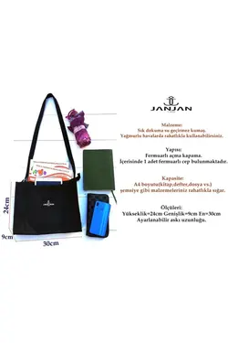 ساک ورزشی آستین زنانه برند JANJAN کد 1645100111