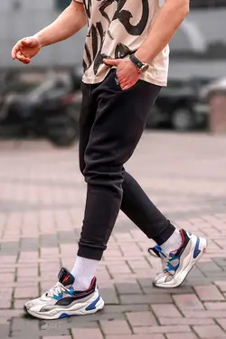 لباس راحتی ساده مشکی برند Madmext کد 1668695590