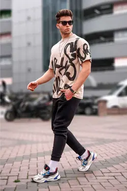 لباس راحتی ساده مشکی برند Madmext کد 1668695590