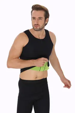 ورزشی اسپرت زیپدار مردانه حرارتی چربی سوز برند GİYİNCEL کد 1644544816