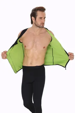 ورزشی اسپرت زیپدار مردانه حرارتی چربی سوز برند GİYİNCEL کد 1644544816