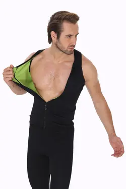 ورزشی اسپرت زیپدار مردانه حرارتی چربی سوز برند GİYİNCEL کد 1644544816