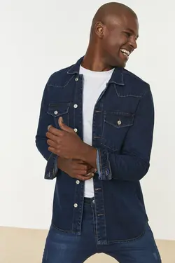 پیراهن کت متناسب مردانه برند TRENDYOL MAN کد 1644392178