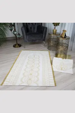 جعبه سجاده مخملی مدل پیچک منحصر به فرد برند KARDE ÇEYİZ کد 1644214704
