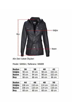 کت دکمه‎دار چرم اصل زنانه برند ALİN کد 1644067870