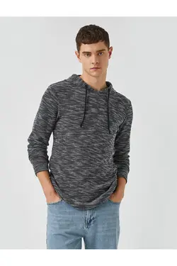 سوییشرت مردانه سرمه ای برند Koton کد 1643869513