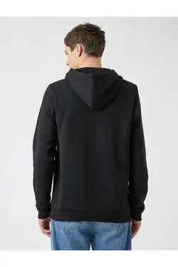 سوییشرت چاپی کلاهدار طرح بتمن برند Koton کد 1643869503