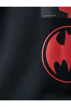 سوییشرت چاپی کلاهدار طرح بتمن برند Koton کد 1643869503