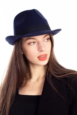 کلاه زنانه سرمه ای برند LadyColor کد 1643208917