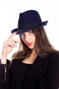 کلاه زنانه سرمه ای برند LadyColor کد 1643208917