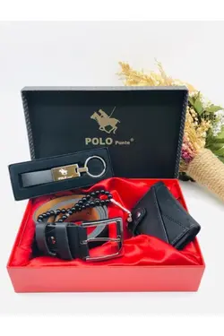 ست جا کلیدی کارتی کمربند مردانه برند Mevsim Deri کد 1642949119