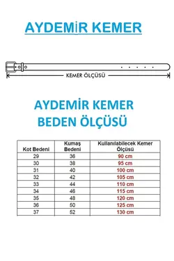 کمربند دار برند AYDEMİR DERİ VE DERİ ÜRÜNLERİ کد 1642948989