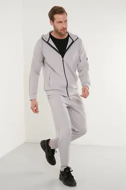 ست لباس راحتی مردانه اسلیم فیت کلاهدار گره‎دار برند Buratti کد 1642744057