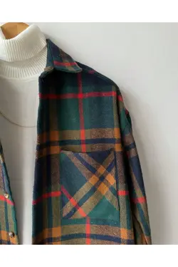 پیراهن قالب زمستانی گشاد فصل جدید پارچه 100% اصل پنبه ای برند A&amp;O Style کد 1642080212