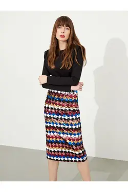 دامن پولک دوز برند Good Look Company کد 1641941592