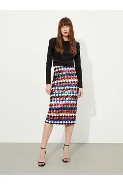 دامن پولک دوز برند Good Look Company کد 1641941592