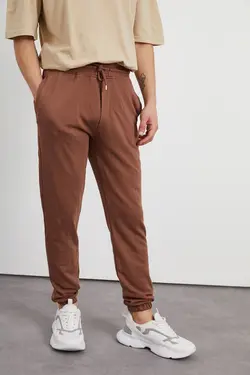 شلوار راحتی طرحدار تکه قهوه برند Shootpower کد 1641986830