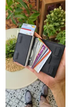 کیف پول چرم هوشمند 683چند برند VİSSO کد 1641847270