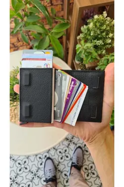 کیف پول چرم هوشمند 683چند برند VİSSO کد 1641847270