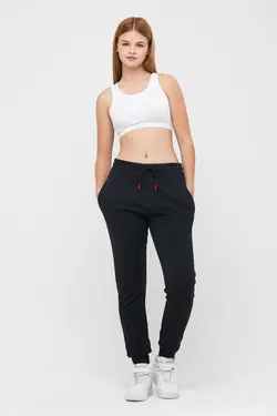 شلوار راحتی زنانه مشکی برند Baycombine35 کد 1641188892