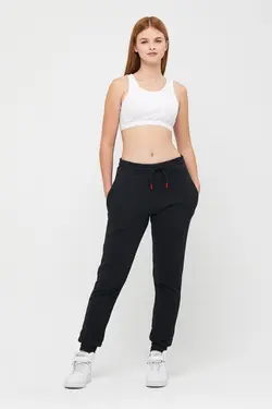 شلوار راحتی زنانه مشکی برند Baycombine35 کد 1641188892